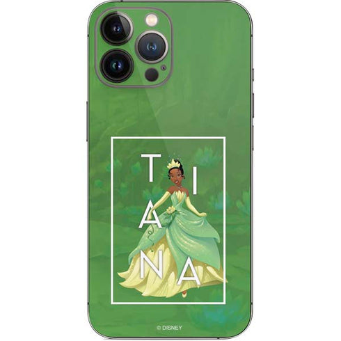Disney Princess Tiana Floral iPhone 15 Pro Max Skin