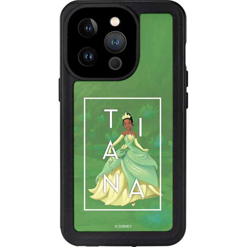 Disney Princess Tiana Floral iPhone 15 Pro Waterproof Case