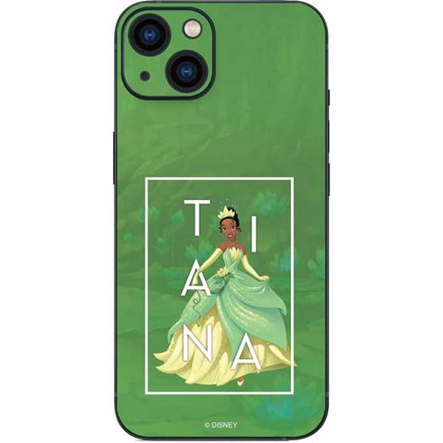 Disney Princess Tiana Floral iPhone 15 Skin