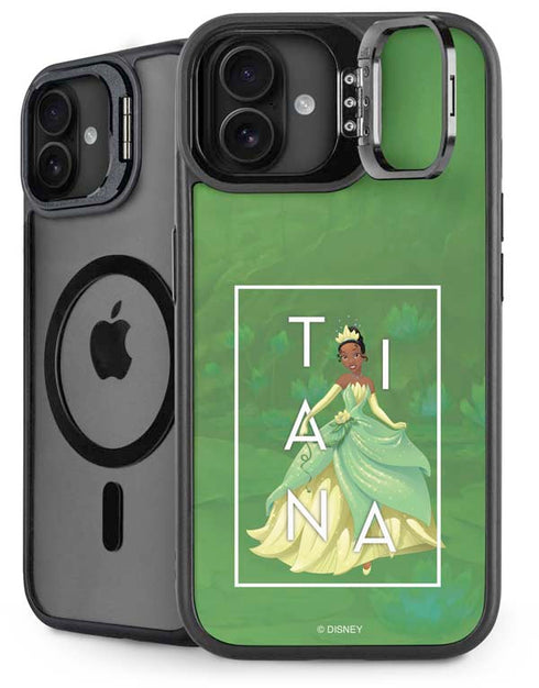 Disney Princess Tiana Floral iPhone 16 Kickstand Case
