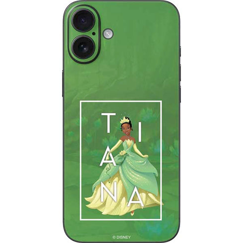 Disney Princess Tiana Floral iPhone 16 Plus Skin