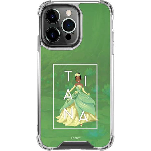Disney Princess Tiana Floral iPhone 16 Pro Max Clear Case