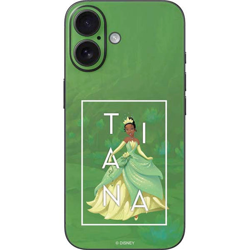Disney Princess Tiana Floral iPhone 16 Skin