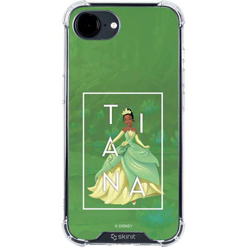 Disney Princess Tiana Floral iPhone 16e Clear Case
