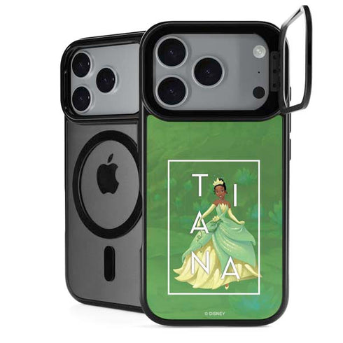 Disney Princess Tiana Floral iPhone 18 Pro Kickstand Case