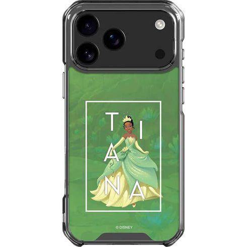 Disney Princess Tiana Floral iPhone 18 Pro Max Clear Case