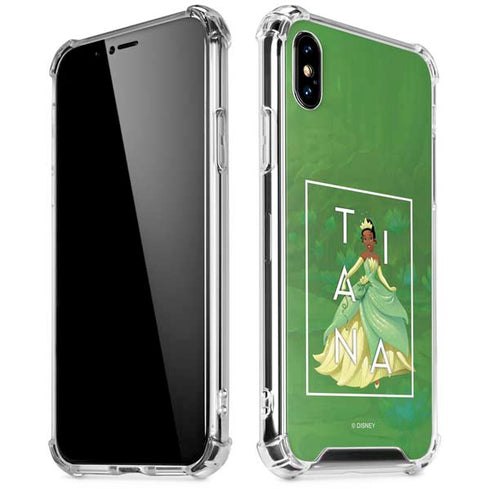 Disney Princess Tiana Floral iPhone X/XS Clear Case