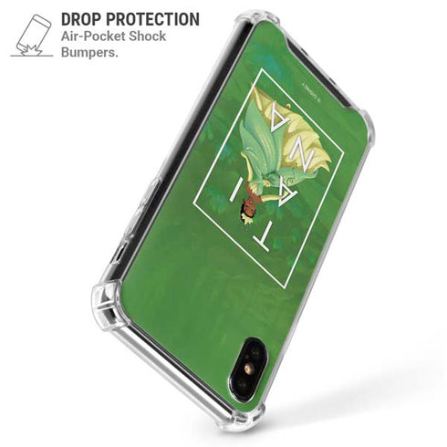 Disney Princess Tiana Floral iPhone X/XS Clear Case