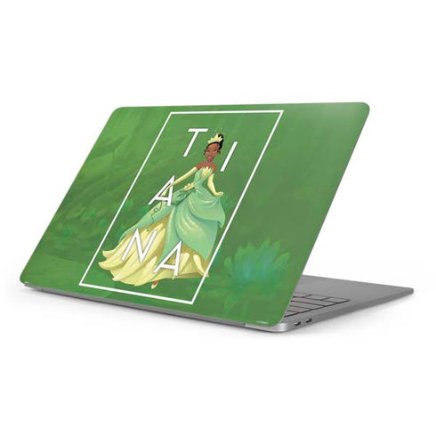 Disney Princess Tiana Floral Apple MacBook Pro 16-inch Skin