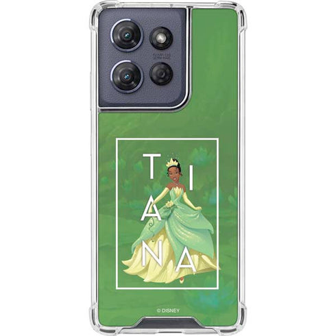 Disney Princess Tiana Floral Moto G Play 5G (2025) Clear Case