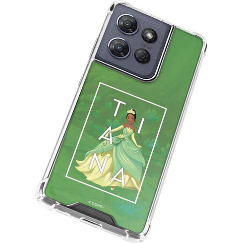 Disney Princess Tiana Floral Moto G Power 5G (2025) Clear Case