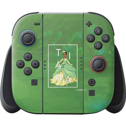 Disney Princess Tiana Floral Nintendo Switch 2 (2025) Joy-Con Controller Skin