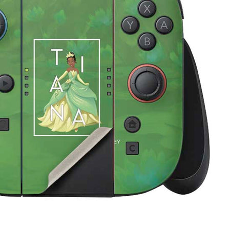 Disney Princess Tiana Floral Nintendo Switch 2 (2025) Joy-Con Controller Skin