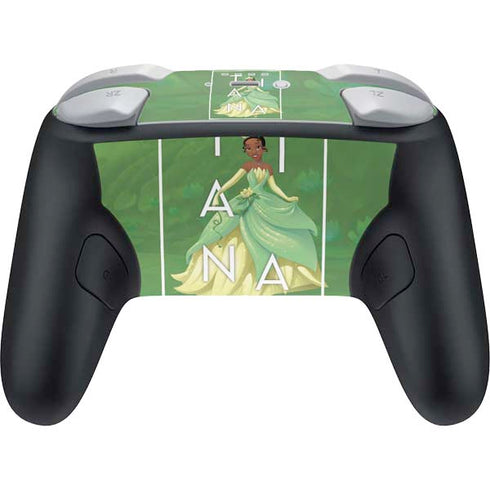 Disney Princess Tiana Floral Nintendo Switch 2 (2025) Pro Controller Skin