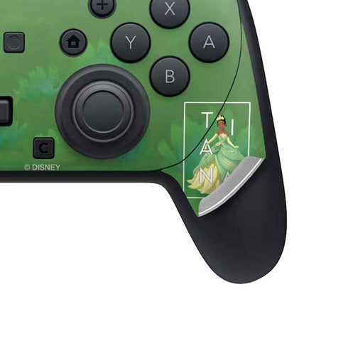 Disney Princess Tiana Floral Nintendo Switch 2 (2025) Pro Controller Skin