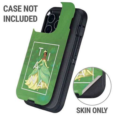 Disney Princess Tiana Floral Otterbox Defender iPhone Skin