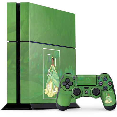Disney Princess Tiana Floral PlayStation PS4 Skins