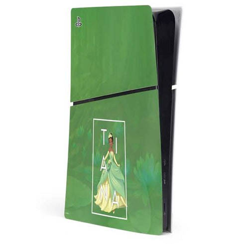 Disney Princess Tiana Floral PlayStation PS5 Skins