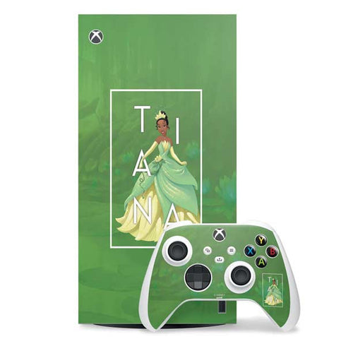 Disney Princess Tiana Floral Xbox Series X Skins