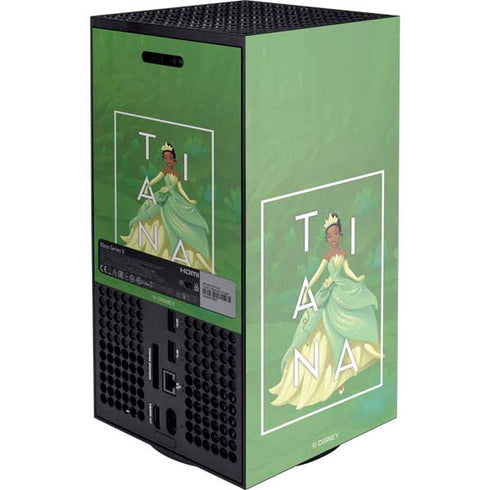 Disney Princess Tiana Floral XBox Series X Digital Edition Console Skin