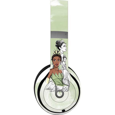 Disney Princess Tiana Sketch Beats Solo 4 Wireless Headphones Skin