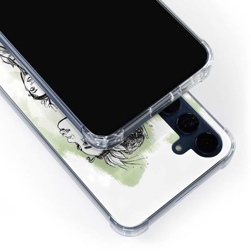 Disney Princess Tiana Sketch Galaxy A55 5G Clear Case