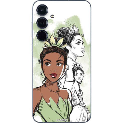 Disney Princess Tiana Sketch Galaxy A55 5G Skin