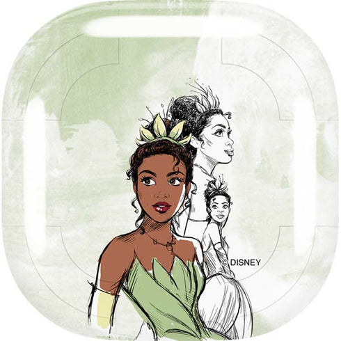 Disney Princess Tiana Sketch Galaxy Buds Live Skin