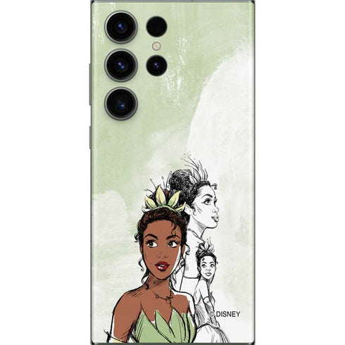 Disney Princess Tiana Sketch Galaxy Skins