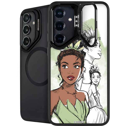 Disney Princess Tiana Sketch Galaxy S24 FE Kickstand Case