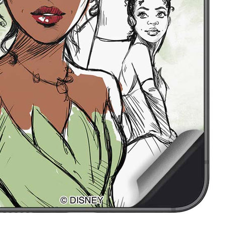 Disney Princess Tiana Sketch Galaxy S24 Skin