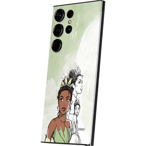 Disney Princess Tiana Sketch Galaxy S24 Ultra Skin
