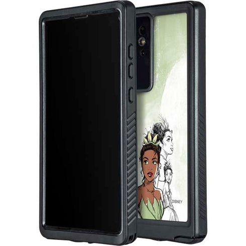 Disney Princess Tiana Sketch Galaxy S24 Ultra Waterproof Case