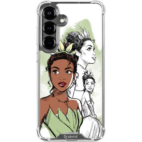 Disney Princess Tiana Sketch Galaxy S26 Clear Case
