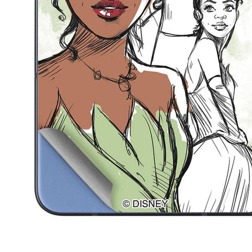 Disney Princess Tiana Sketch Galaxy Z Fold5 5G Skin