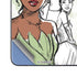 Disney Princess Tiana Sketch Galaxy Z Fold5 5G Skin
