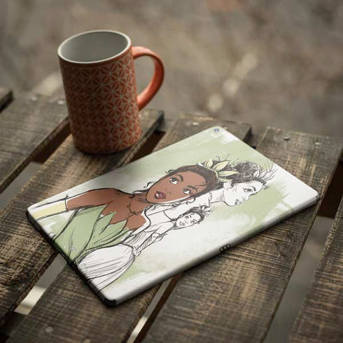Disney Princess Tiana Sketch iPad Skins