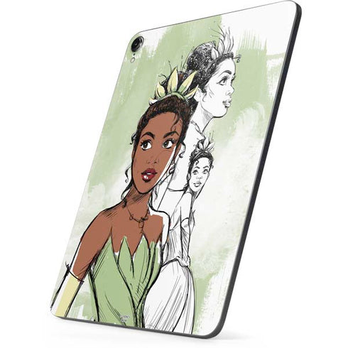 Disney Princess Tiana Sketch Apple iPad Pro Skin