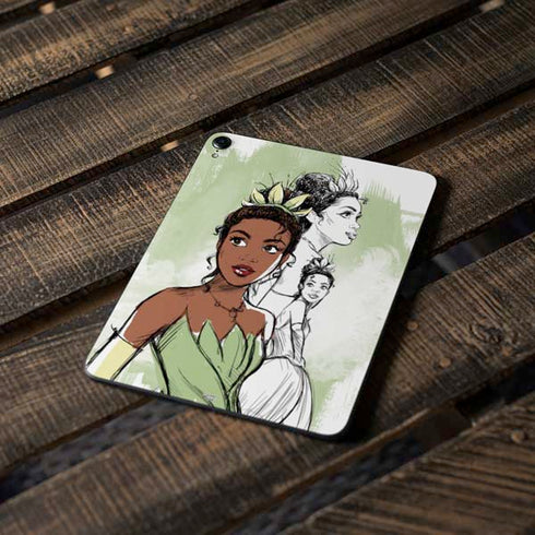 Disney Princess Tiana Sketch Apple iPad Pro Skin