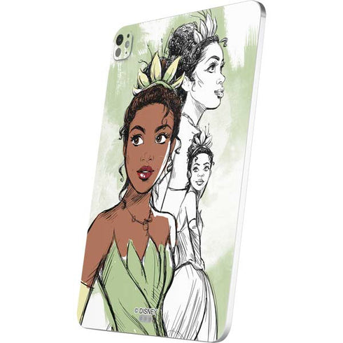 Disney Princess Tiana Sketch iPad Pro 13in M4 (2024) Skin