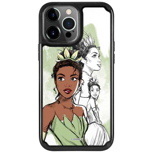 Disney Princess Tiana Sketch iPhone Cases