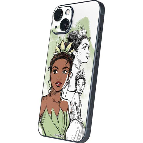 Disney Princess Tiana Sketch iPhone Skins