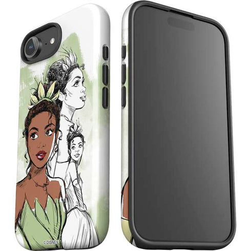 Disney Princess Tiana Sketch iPhone 16e Impact Case