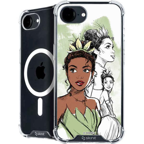 Disney Princess Tiana Sketch iPhone 16e MagSafe Case
