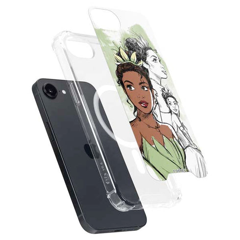 Disney Princess Tiana Sketch iPhone 16e MagSafe Case
