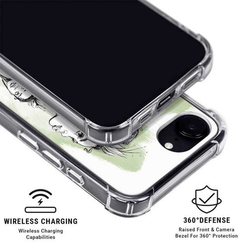 Disney Princess Tiana Sketch iPhone 16e MagSafe Case