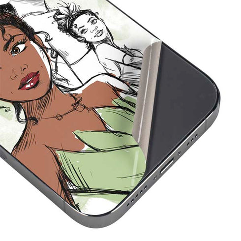 Disney Princess Tiana Sketch iPhone 16e Skin