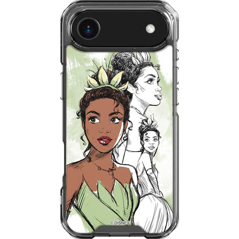 Disney Princess Tiana Sketch iPhone 17 Air Clear Case