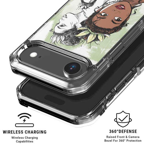 Disney Princess Tiana Sketch iPhone 17 Air Clear Case