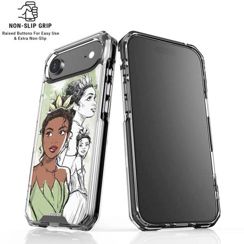 Disney Princess Tiana Sketch iPhone 17 Air Clear Case